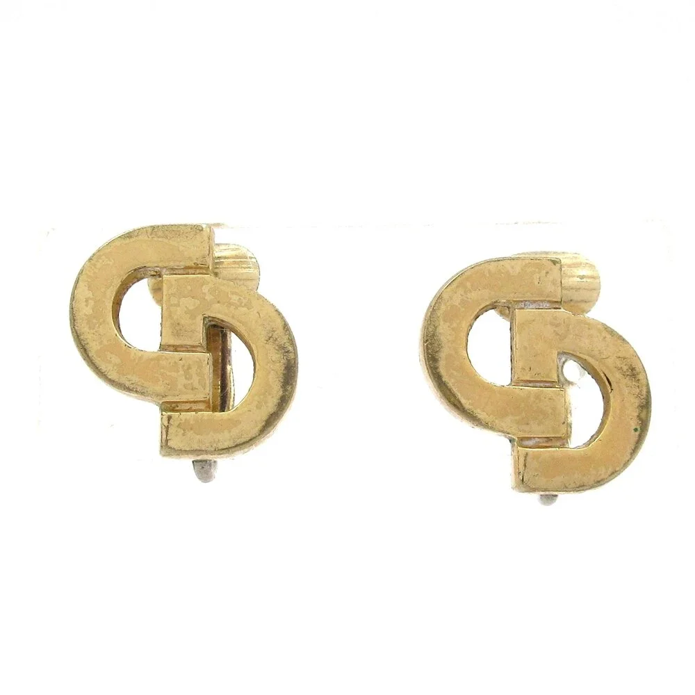 Christian Dior Clip On Earrings